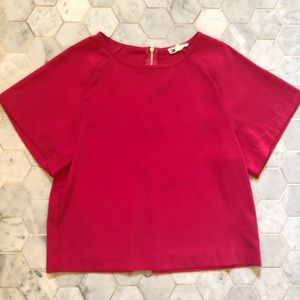 Pink loose top